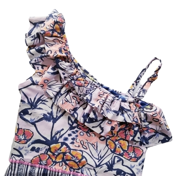 MAAJI Swimwear Ruffled Colorblock One Piece Swimsuit - Picture 10 of 13